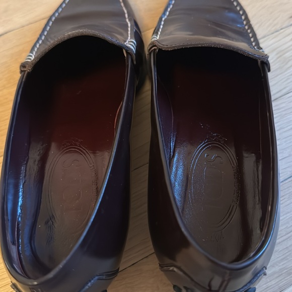 Tod’s Rio Loafers - chocolate brown - size 38.5 - Picture 6 of 8